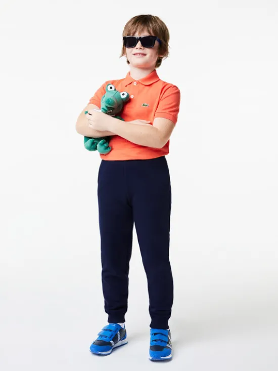Lacoste Spodnie dresowe XJ9728 Granatowy Regular Fit