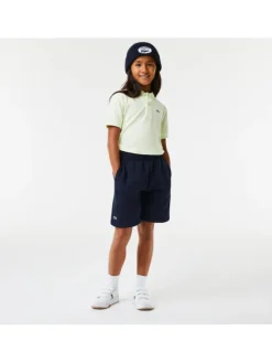 Lacoste Szorty sportowe GJ9733 Granatowy Regular Fit
