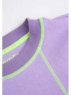 Lemon Explore Bluza WL6132101ACG-016 Fioletowy Regular Fit