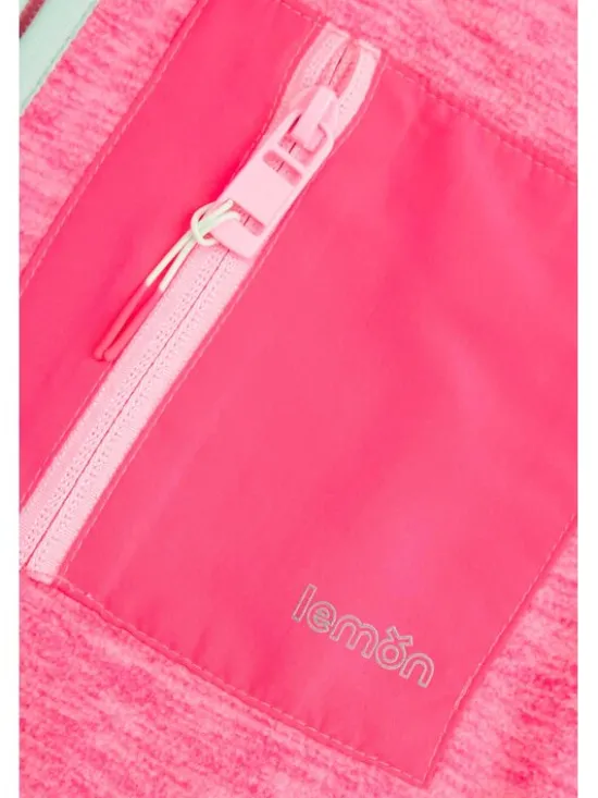 Lemon Explore Bluza ZL5132501ACG-007 Różowy Regular Fit