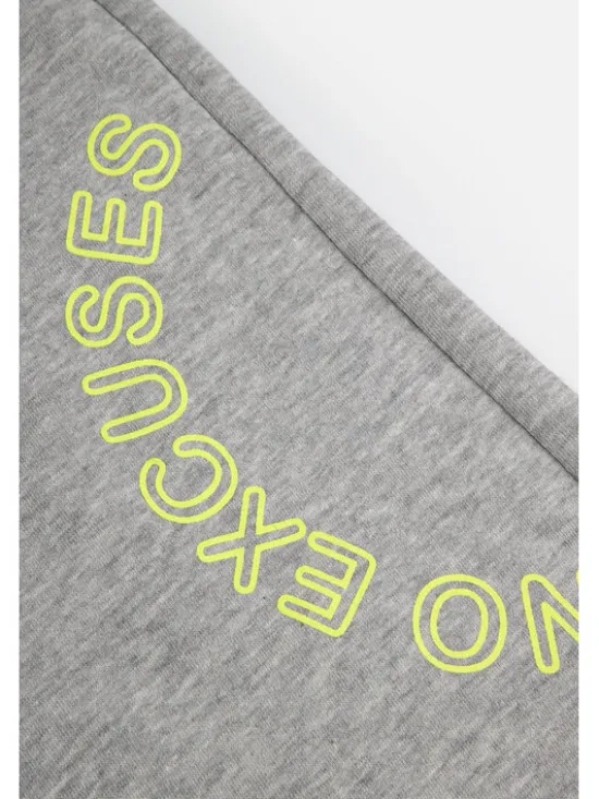 Lemon Explore Spodnie dresowe WL4120107CWB-019 Szary Regular Fit