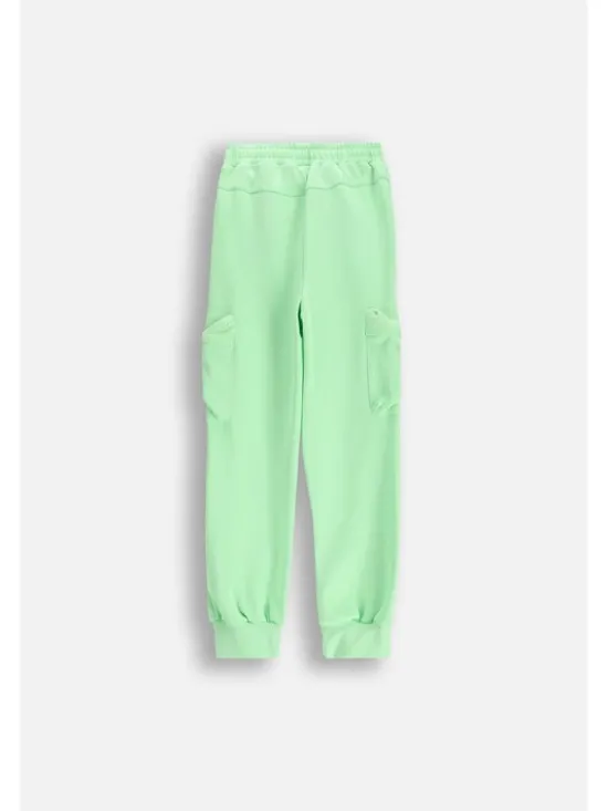 Lemon Explore Spodnie dresowe WL5120102ACG-030 Żółty Regular Fit