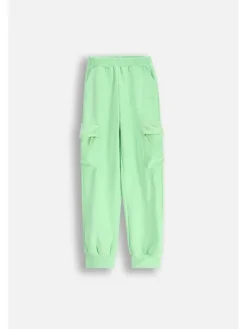 Lemon Explore Spodnie dresowe WL5120102ACG-030 Żółty Regular Fit
