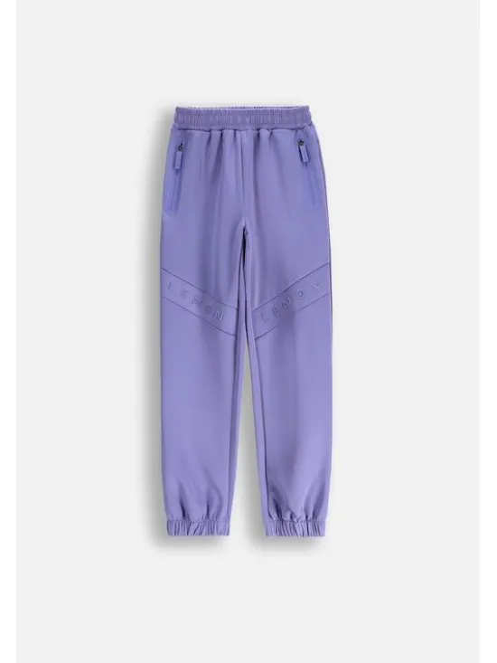Lemon Explore Spodnie dresowe WL5120101ACG-016 Fioletowy Regular Fit