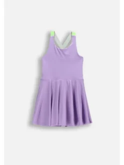 Lemon Explore Sukienka letnia WL6129301ACG-016 Fioletowy Regular Fit