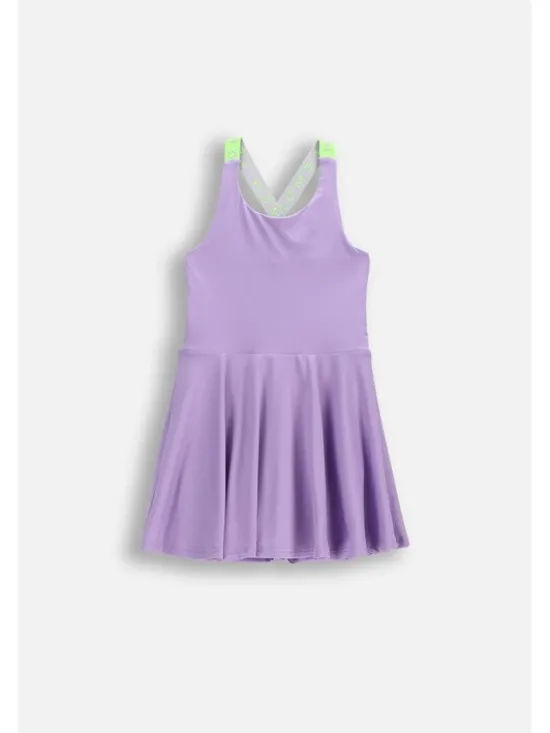 Lemon Explore Sukienka letnia WL6129301ACG-016 Fioletowy Regular Fit