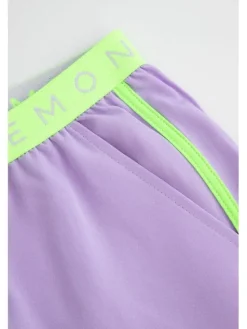 Lemon Explore Szorty materiałowe WL6119402ACG-016 Fioletowy Regular Fit
