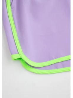 Lemon Explore Szorty materiałowe WL6119402ACG-016 Fioletowy Regular Fit