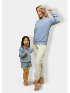 MANDRAGORA Bluza unicorn Niebieski Regular Fit
