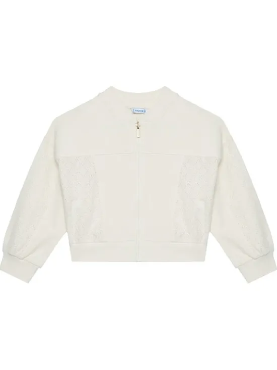 Mayoral Bluza 3456 Beżowy Relaxed Fit