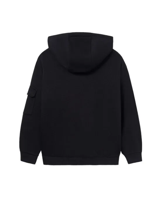Mayoral Bluza 7403 Czarny Relaxed Fit