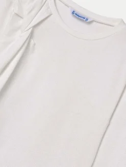 Mayoral Bluzka 7007 Écru Regular Fit