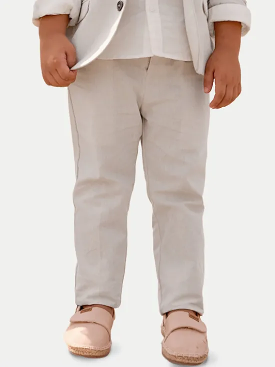 Mayoral Chinosy 3574 Beżowy Regular Fit