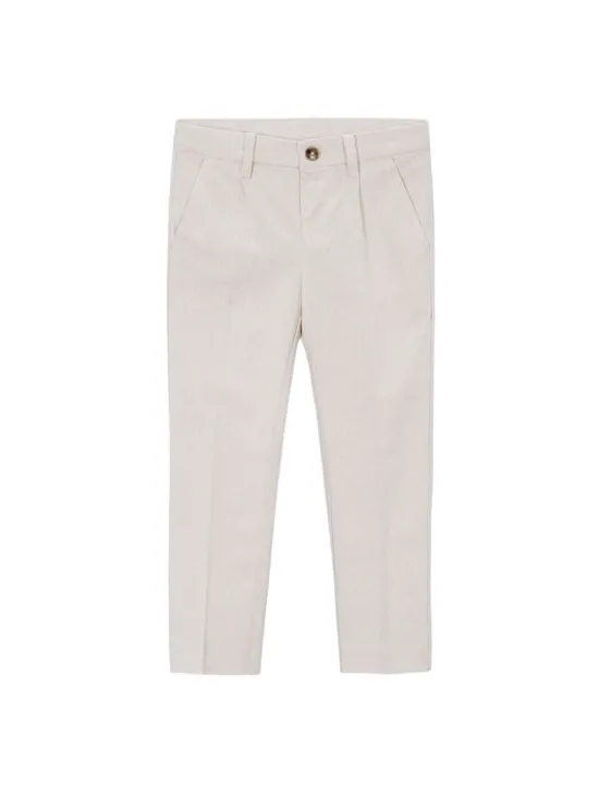Mayoral Chinosy 3574 Beżowy Regular Fit