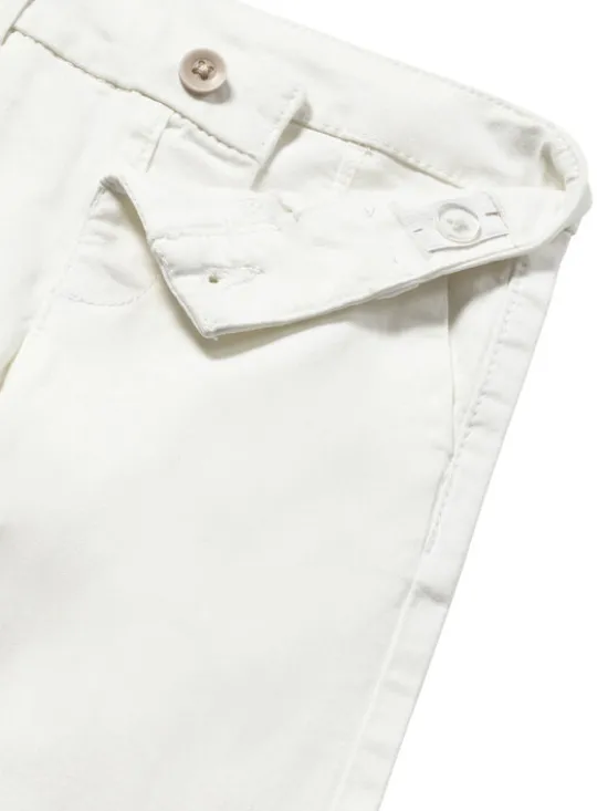 Mayoral Chinosy 522 Écru Slim Fit