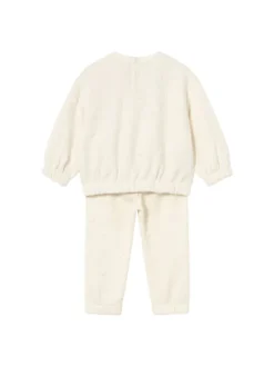 Mayoral Dres 2844 Beżowy Regular Fit