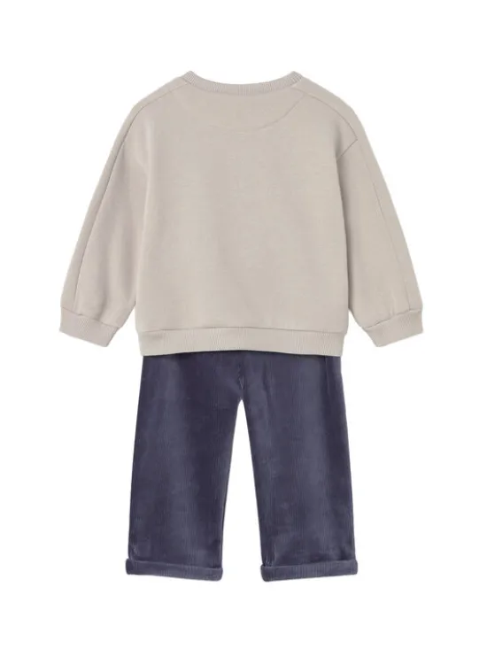 Mayoral Dres 2513 Brązowy Regular Fit