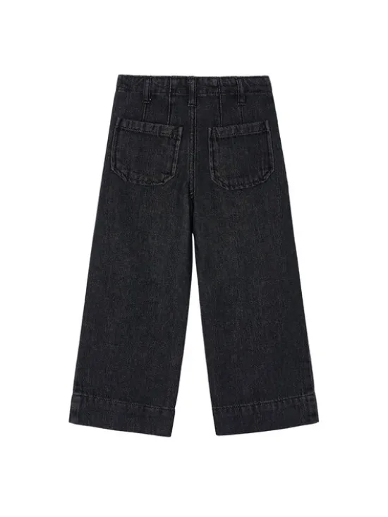 Mayoral Jeansy 4578 Czarny Wide Leg