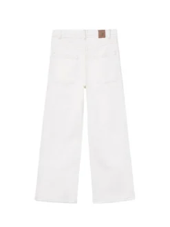 Mayoral Jeansy 6549 Kremowy Regular Fit