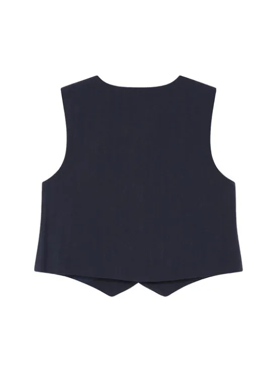 Mayoral Kamizelka 1303 Granatowy Regular Fit
