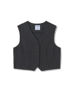 Mayoral Kamizelka 7320 Szary Regular Fit