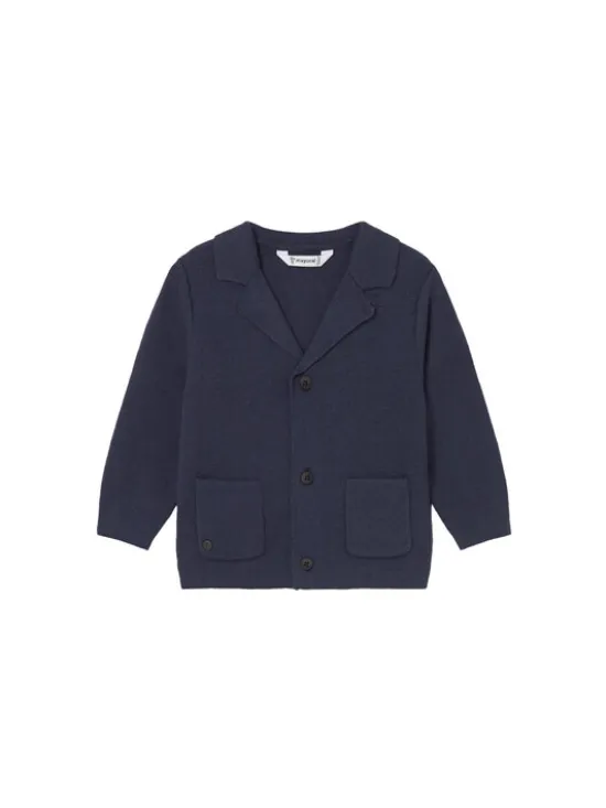 Mayoral Kardigan 2418 Granatowy Regular Fit
