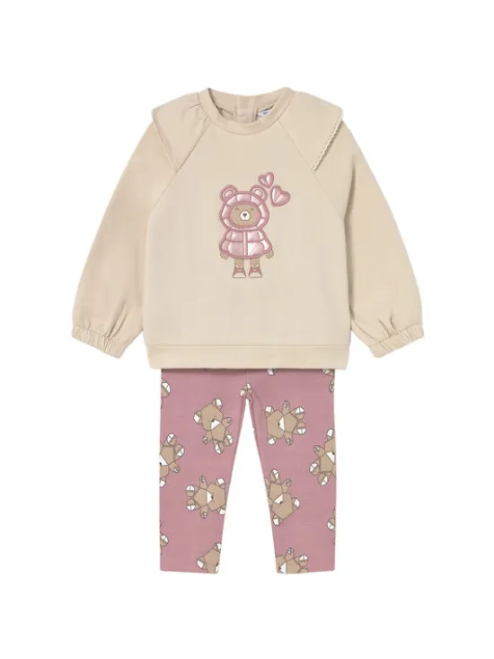 Mayoral Komplet bluza i legginsy 2741 Kolorowy Regular Fit