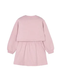 Mayoral Komplet bluza i sukienka 4927 Różowy Regular Fit