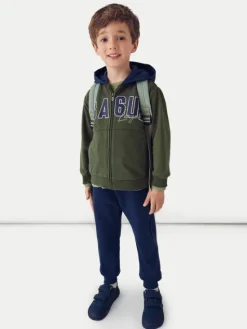 Mayoral Komplet dresowy 907 Khaki Regular Fit