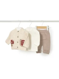 Mayoral Komplet dziecięcy 2571 Écru Regular Fit