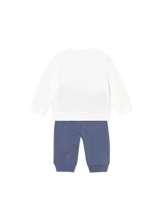 Mayoral Komplet 2 par spodni dresowych i 2 bluz 1628 Zielony Regular Fit