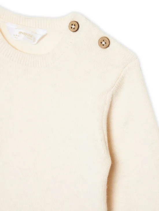 Mayoral Komplet sweter i spodnie materiałowe 2646 Niebieski Regular Fit