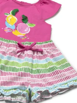 Mayoral Komplet top i spodenki 1233 Różowy Regular Fit