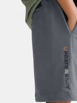Mayoral Komplet t-shirt i spodenki 6690 Kolorowy Regular Fit