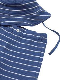 Mayoral Komplet t-shirt i spodenki 1666 Niebieski Regular Fit