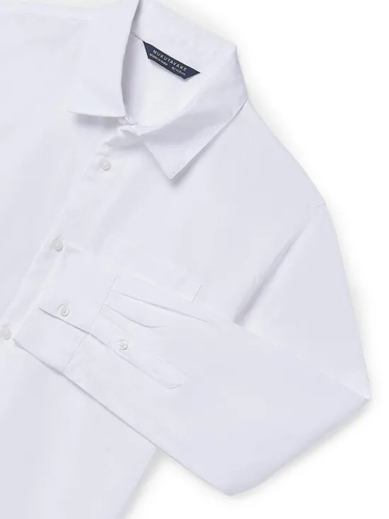 Mayoral Koszula 6174 Biały Regular Fit