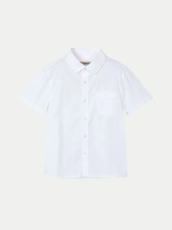 Mayoral Koszula 3112 Biały Regular Fit