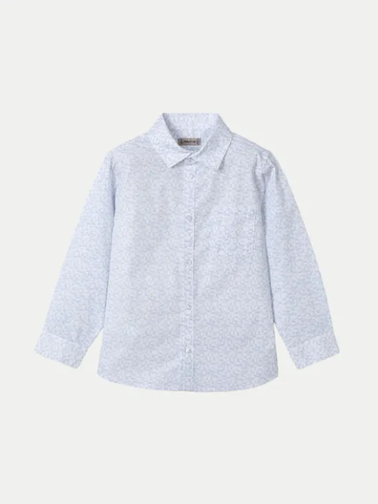 Mayoral Koszula 3117 Błękitny Regular Fit