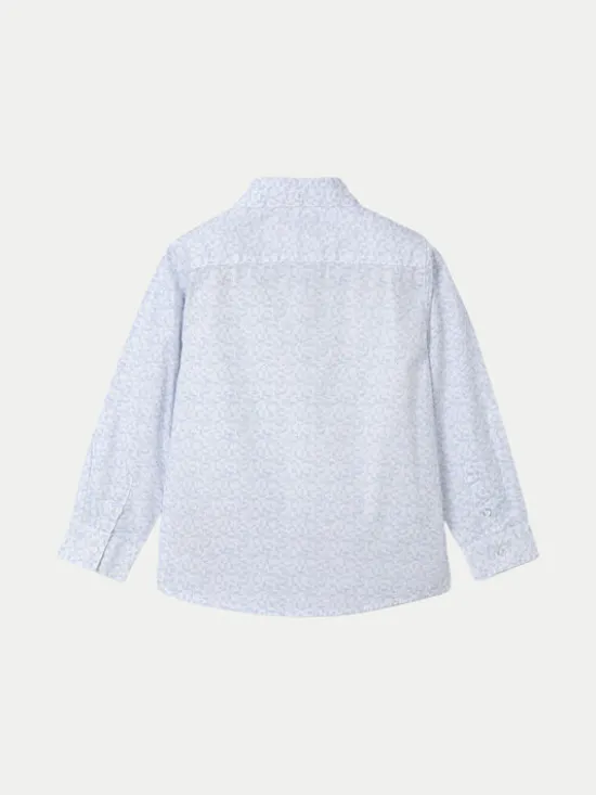 Mayoral Koszula 3117 Błękitny Regular Fit