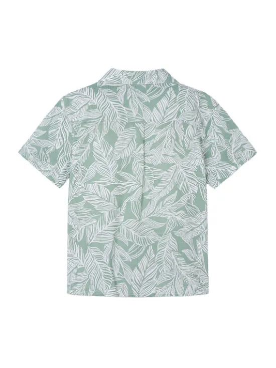 Mayoral Koszula 3115 Zielony Regular Fit