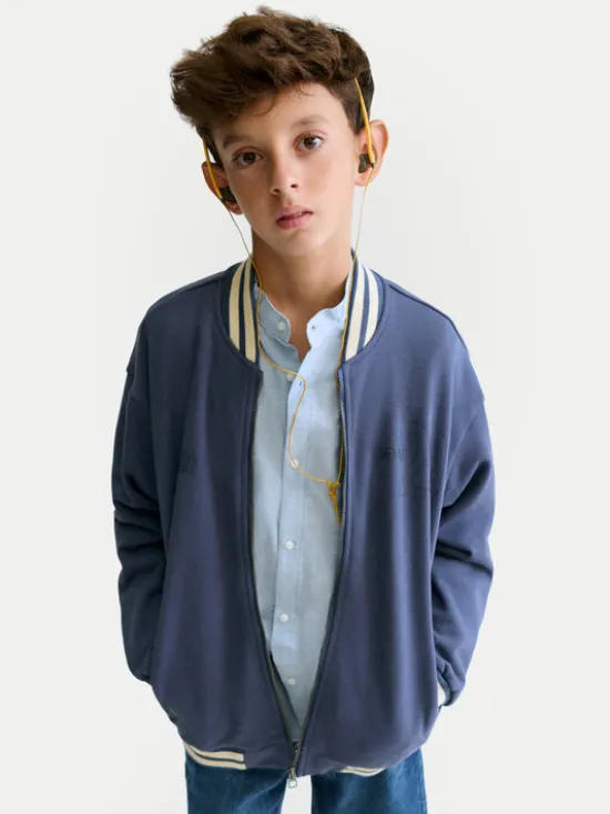 Mayoral Kurtka bomber 6416 Granatowy Regular Fit