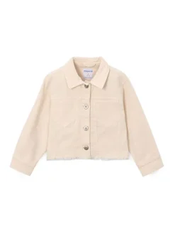Mayoral Kurtka jeansowa 3455 Beżowy Regular Fit