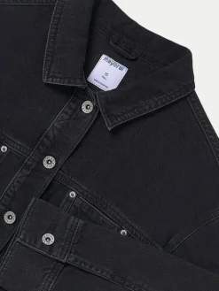 Mayoral Kurtka jeansowa 6405 Czarny Regular Fit