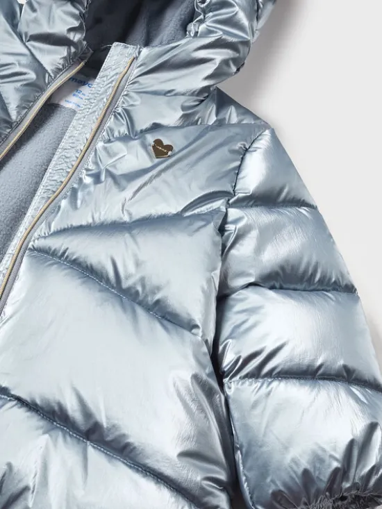 Mayoral Kurtka puchowa 2.421 Niebieski Regular Fit