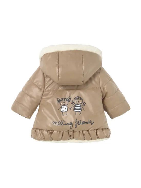 Mayoral Kurtka zimowa 2404 Brązowy Regular Fit