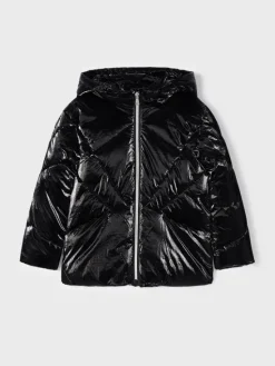 Mayoral Kurtka zimowa 4.410 Czarny Regular Fit