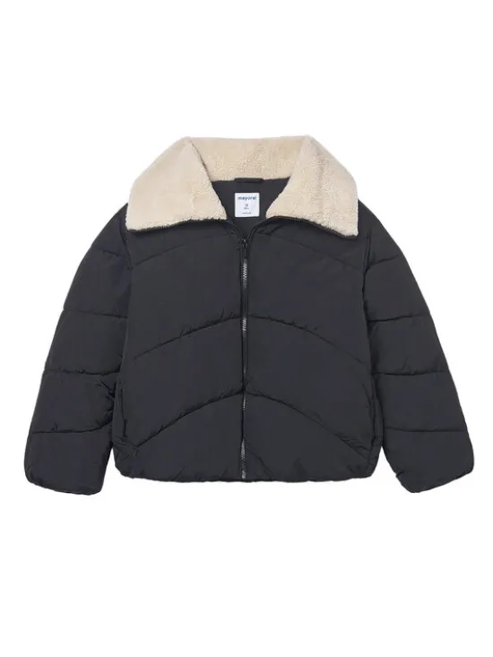 Mayoral Kurtka zimowa 7437 Czarny Regular Fit