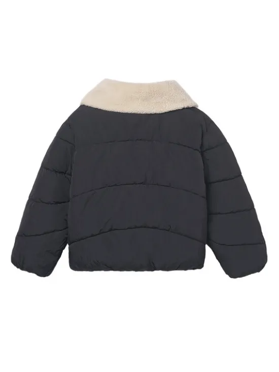 Mayoral Kurtka zimowa 7437 Czarny Regular Fit
