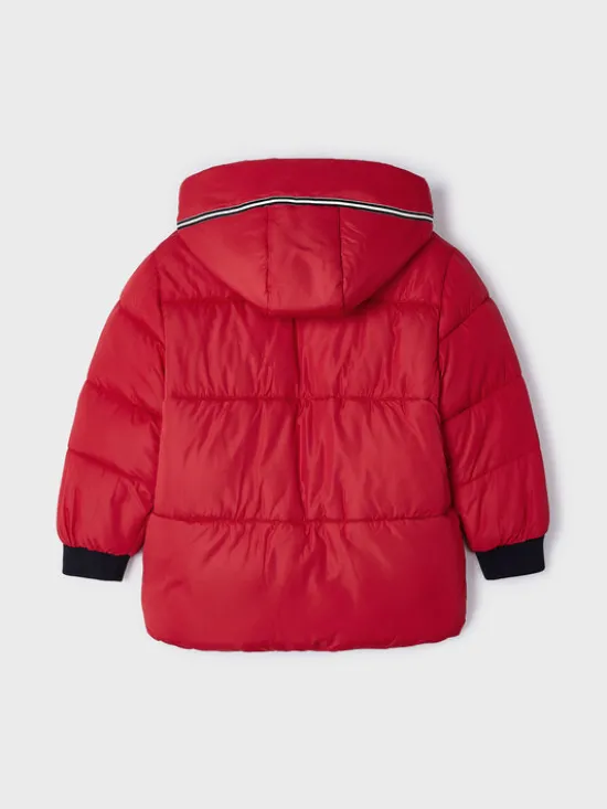 Mayoral Kurtka zimowa 4.438 Czerwony Regular Fit