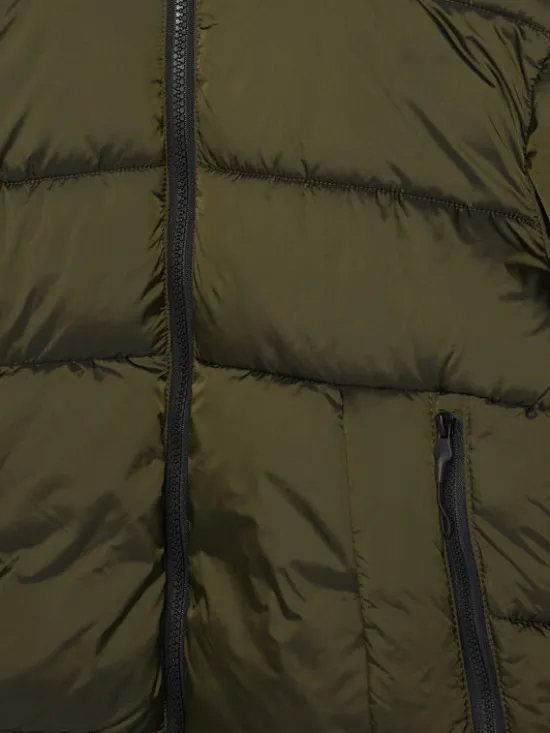 Mayoral Kurtka zimowa 7416 Khaki Regular Fit